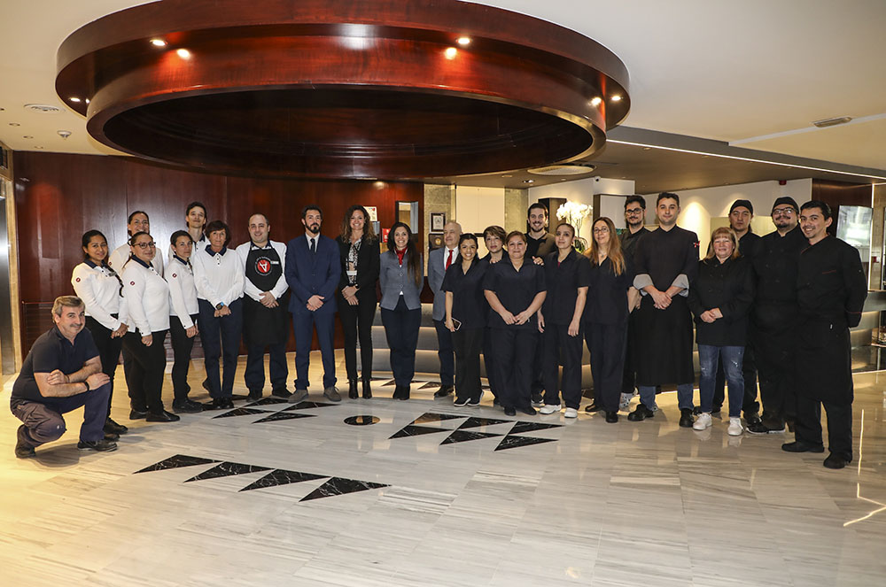 Equip de l'hotel exe prisma i el restaurant fourteen