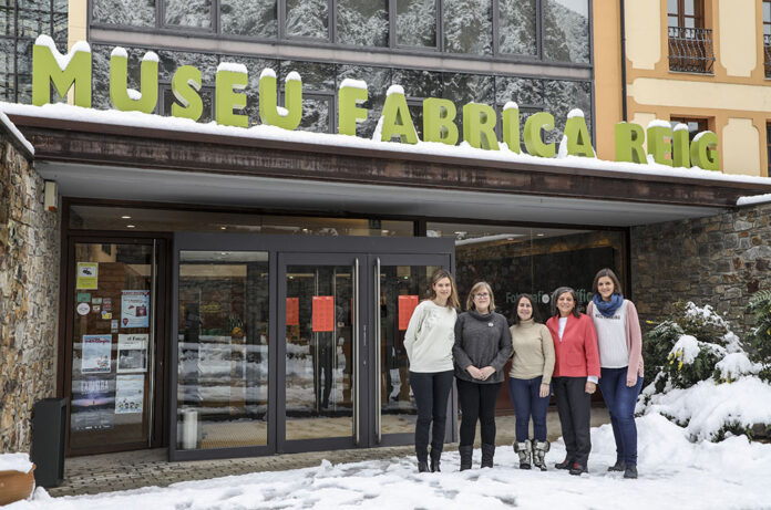 Equip del Museu Fàbrica Reig