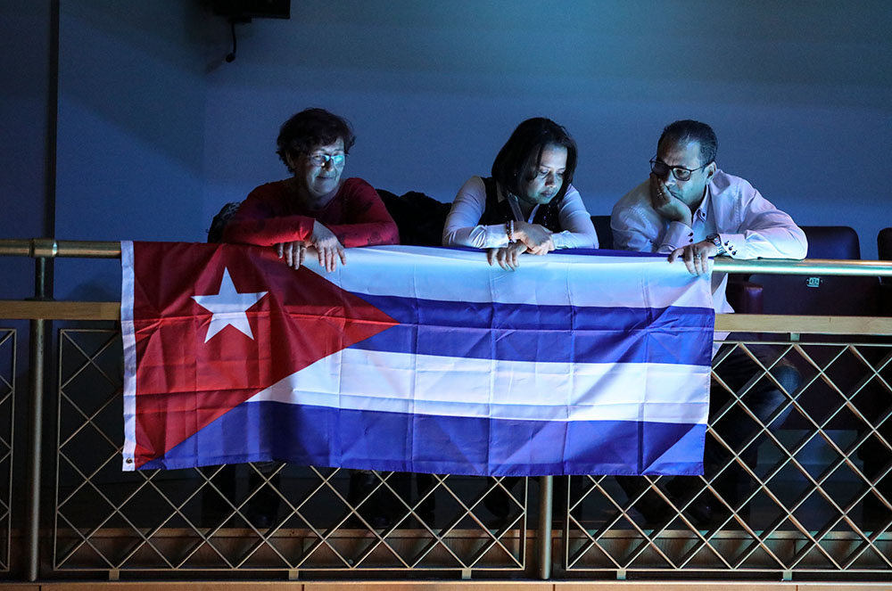 Públic cubà al concert de Pablo Milanés