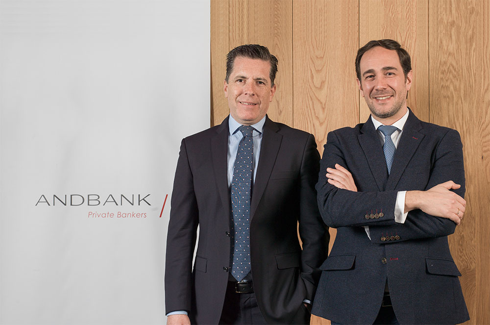 Presentació de Gonzalo Lardiés i Sebastián Larraza a Andbank