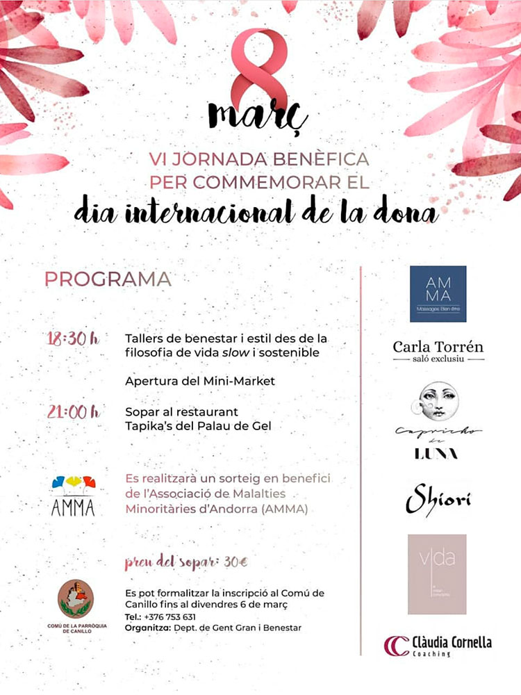 Jornada benèfica · Dia Internacional de la Dona