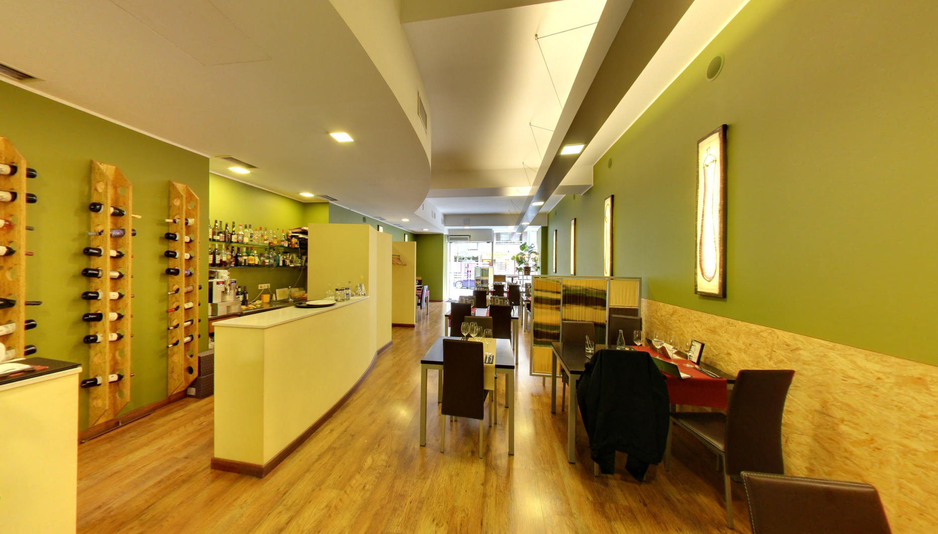 Menjador del Restaurant Plat'in