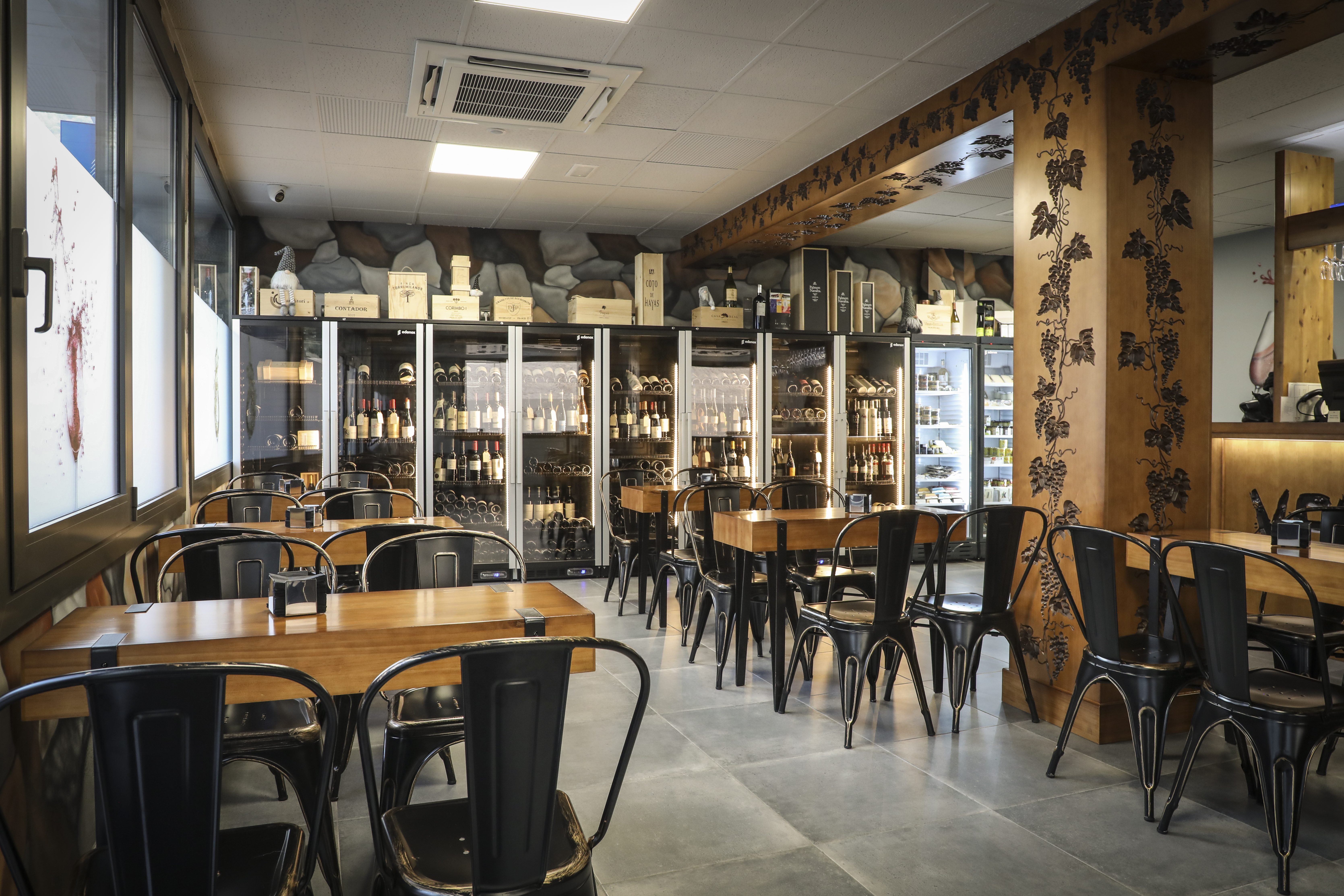 Menjador del restaurant Veni Vidi Vici