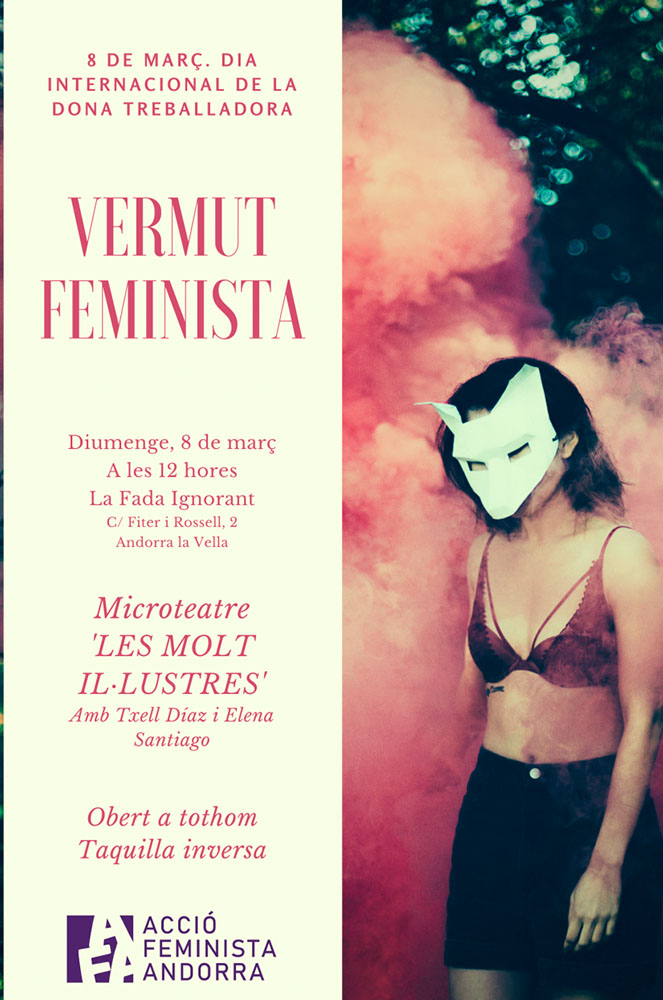 Vermut feminista i microteatre: ‘Les molt il·lustres’