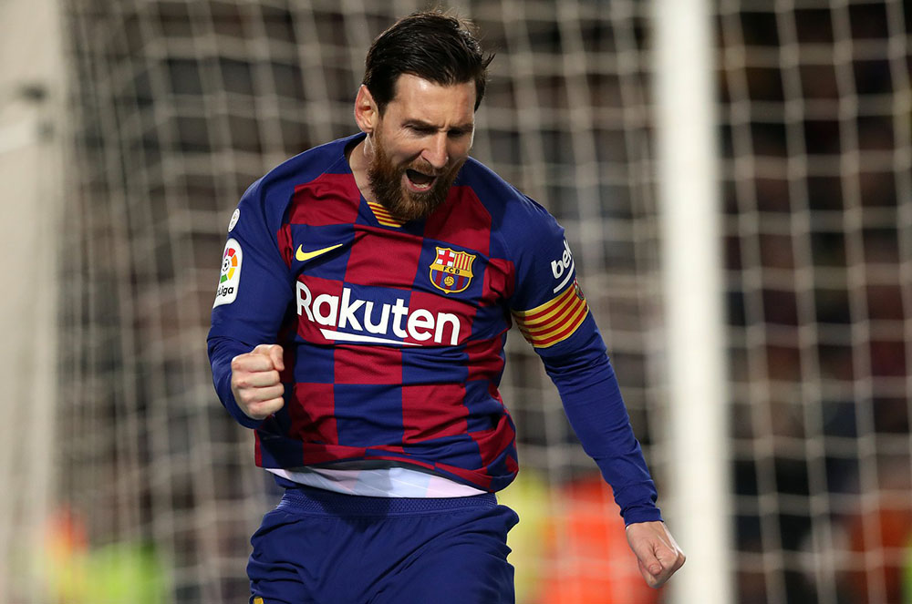 Lionel Messi davanter FC Barcelona