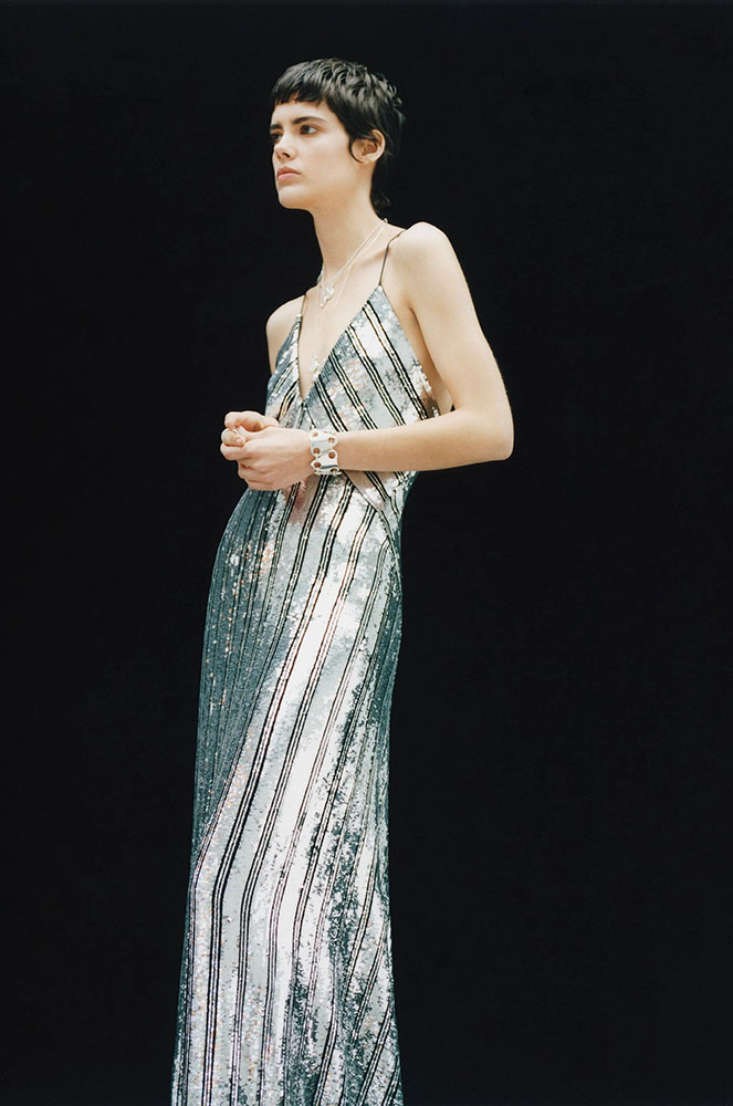 Vestits metal·litzats per a temporada festiva