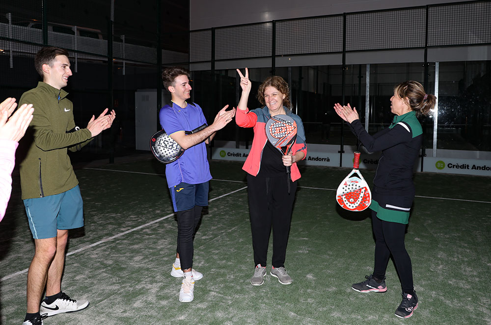 Guanyadors torneig pàdel VATEL