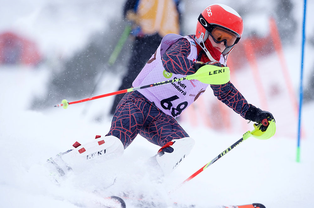 Competidor del trofeu borrufa