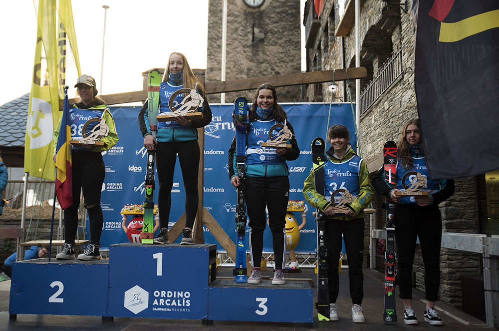 Pòdium trofeu borrufa