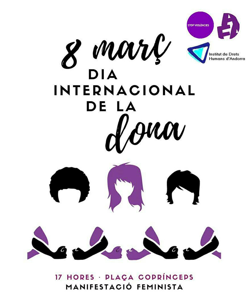 Manifestació · Dia Internacional de la Dona
