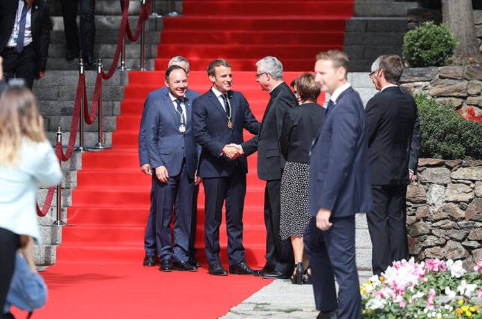 visita d'emmanuel macron al coprincipat d'andorra