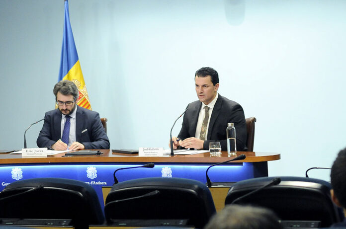 Jordi Gallardo va presentar les mesures econòmiques del Govern