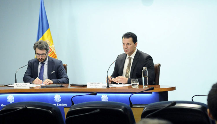 Jordi Gallardo va presentar les mesures econòmiques del Govern
