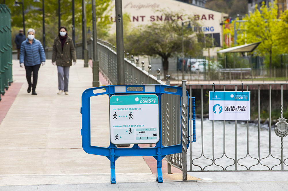 Mesures de confinament a Andorra