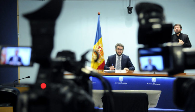 Eric Jover ministre portaveu del Govern d'Andorra