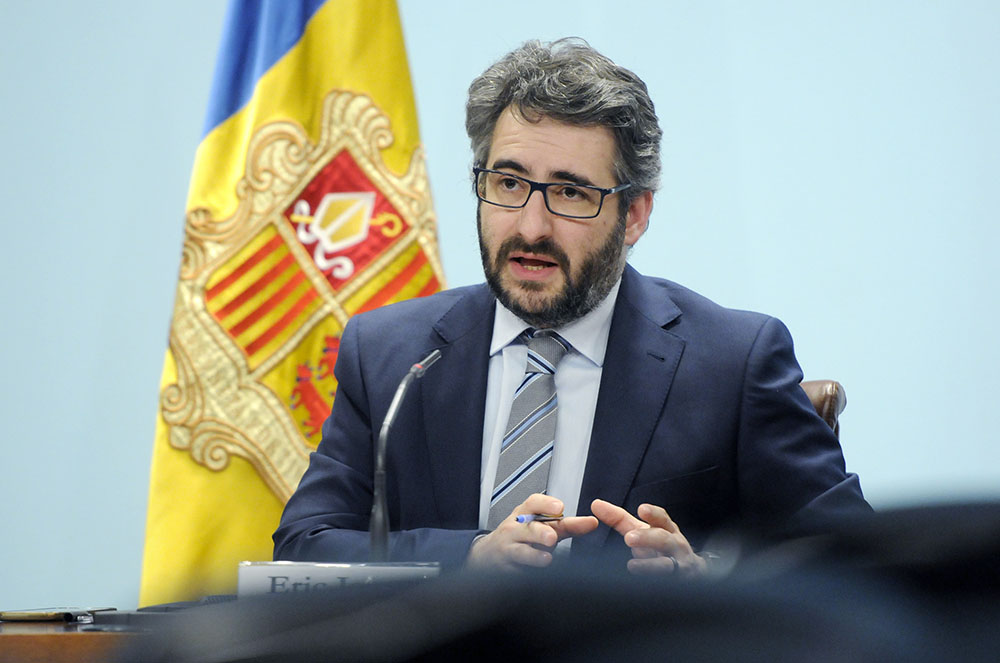 Ministre portaveu del Govern d'Andorra