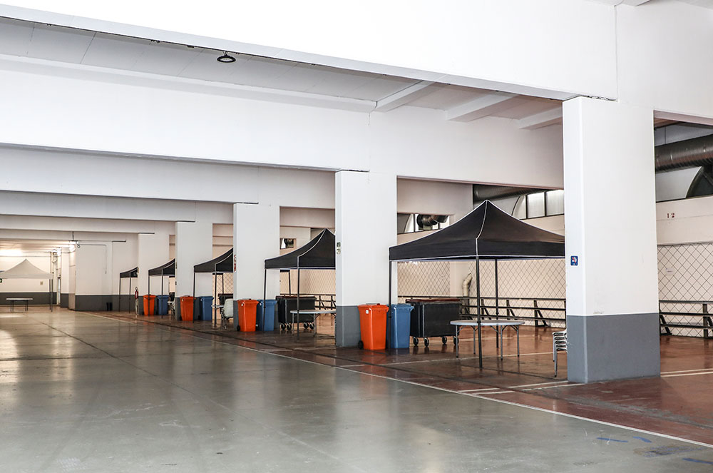 Interior de l'aparcament del Prat Gran Escaldes-Engordany