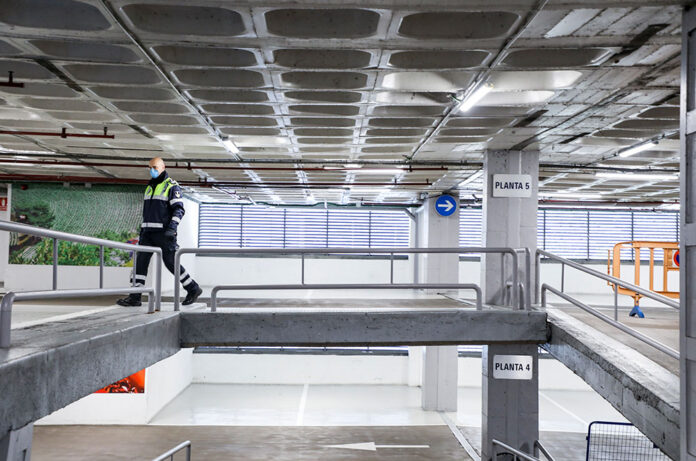 pàrquing centre ciutat d'Andorra la Vella