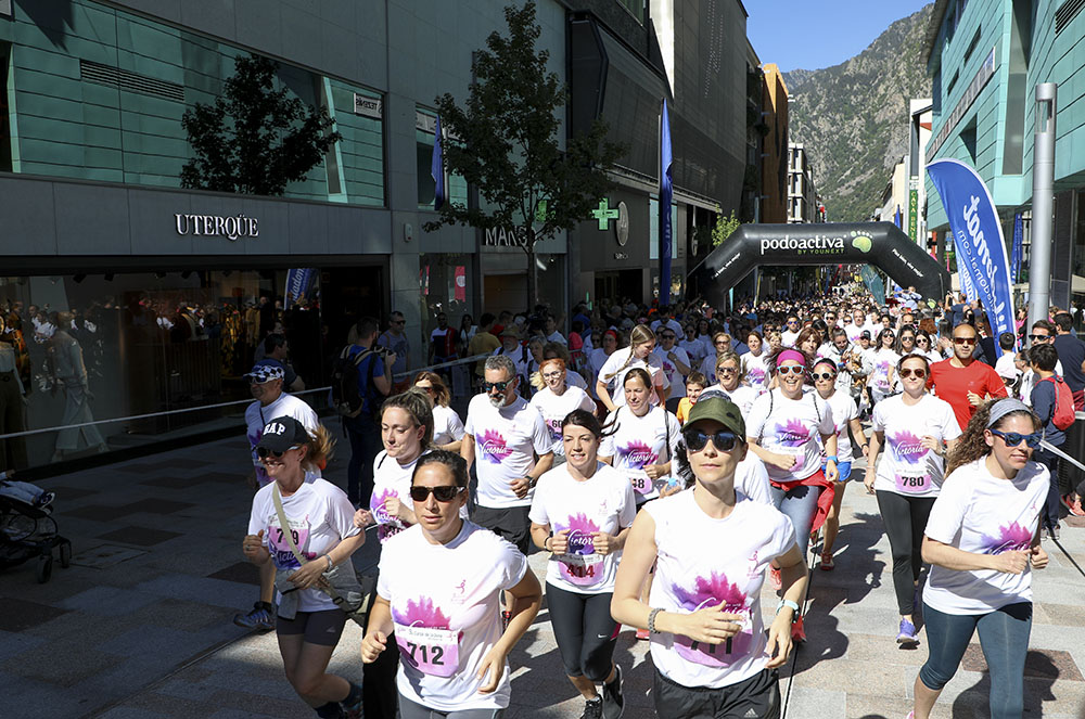 cursa organitzada per l'associació dones d'andorra