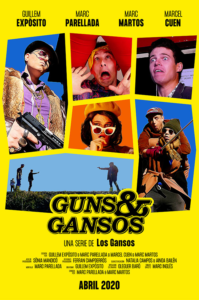 Poster Guns&Gansos de Los Gansos