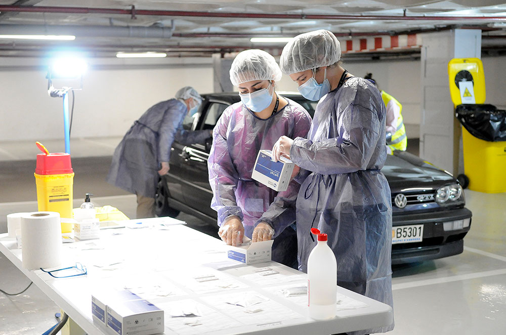 Tests d'anticossos a Andorra la Vella