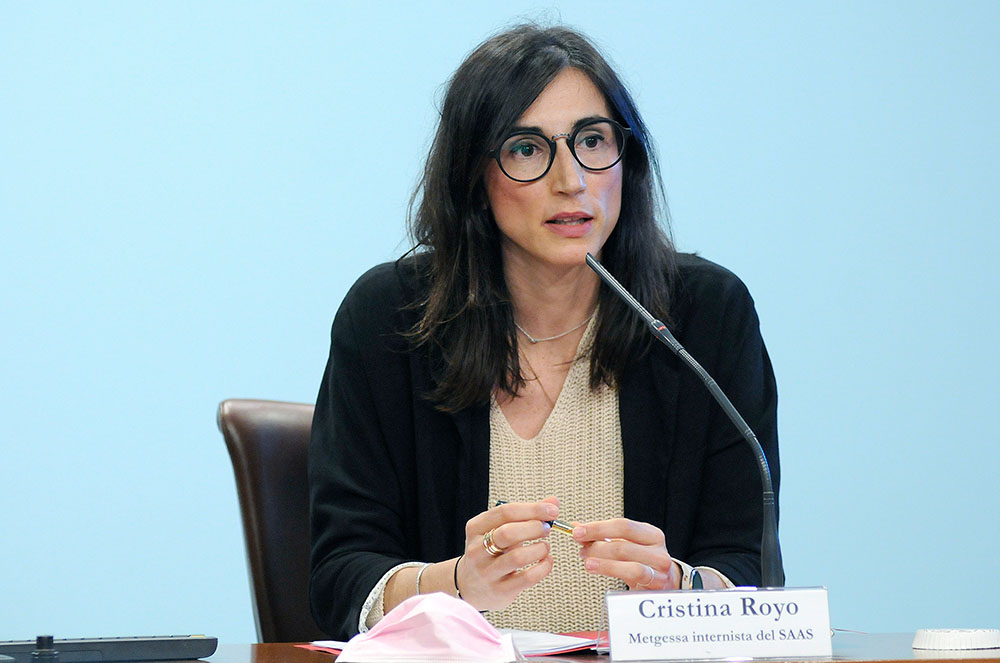 Cristina Royo ha parlat sobre els focus d'infecció