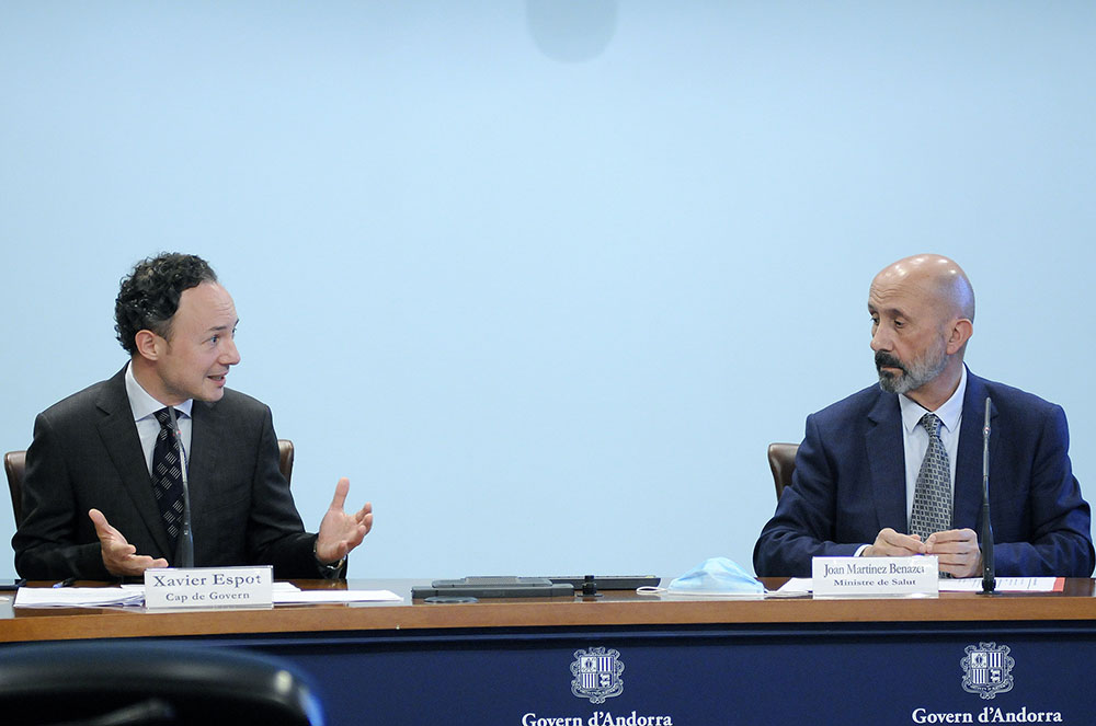 Cap de Govern i Ministre de Salut Andorra