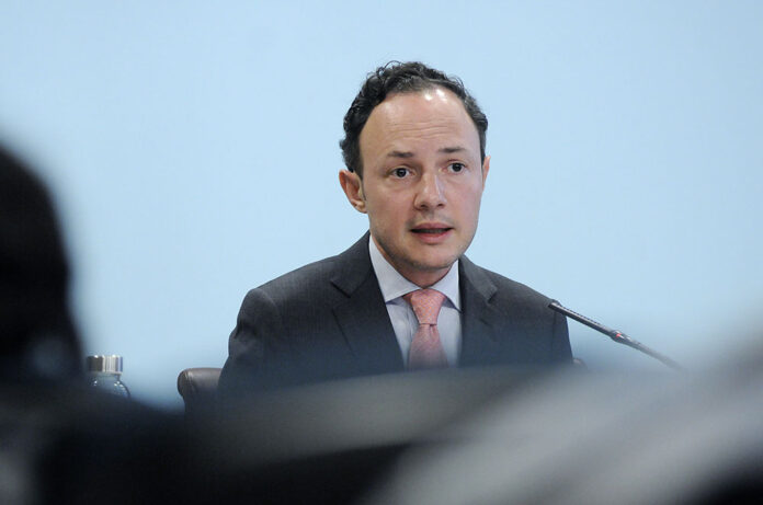 Xavier Espot Cap de Govern d'Andorra parlant de desconfinament