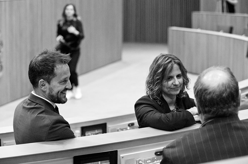 Pere López i Rosa Gili al Consell General d'Andorra