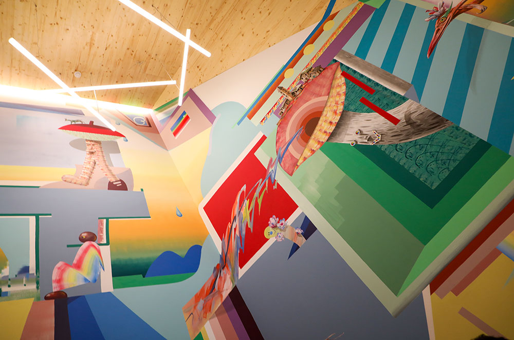 Mural de Pelucas Pilas Bubbles