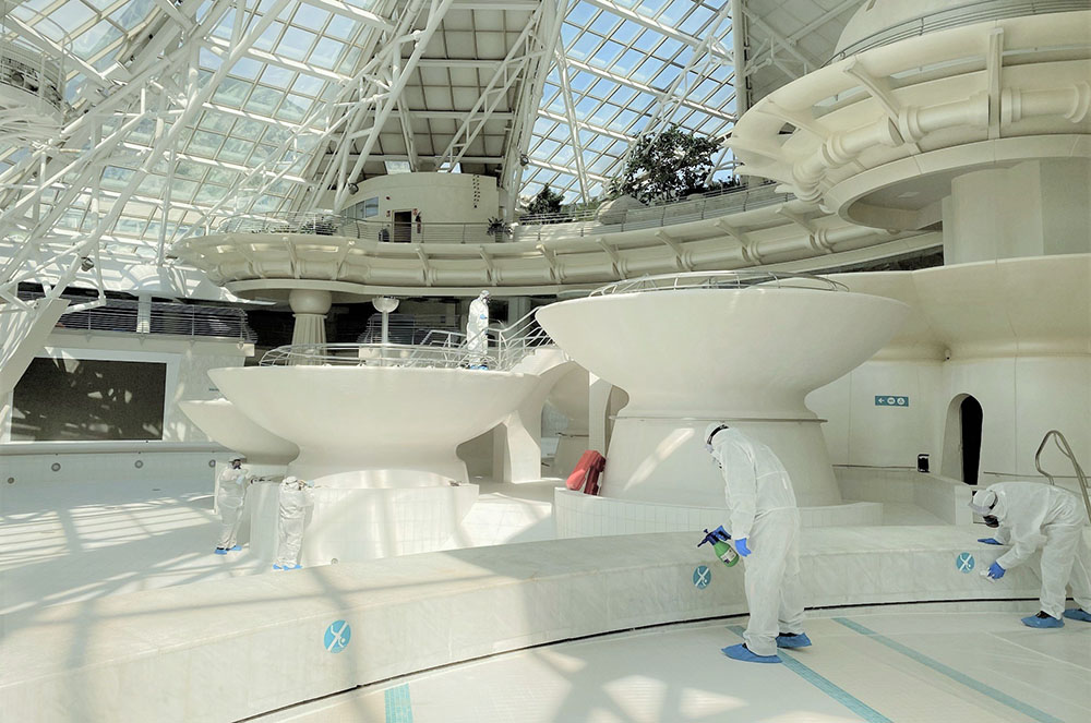 Desinfecció de Caldea