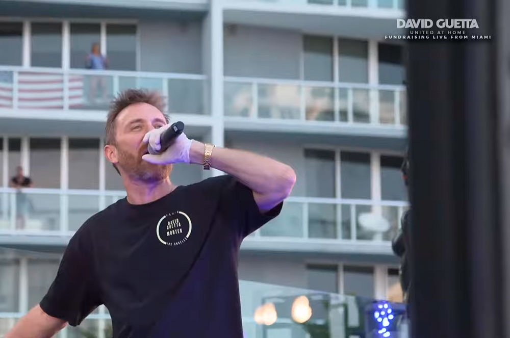 Concert David Guetta United at Home