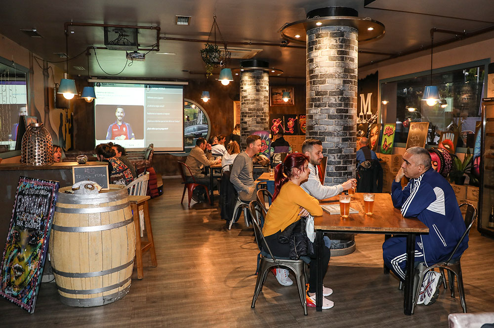 Interior cerveseria artesanal signum