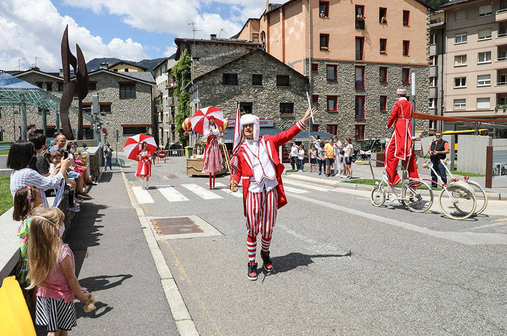 Espectacle a la Festa del Poble