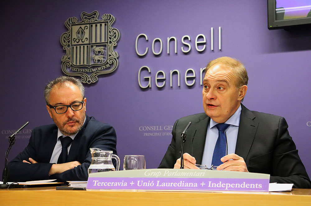 Josep Pintat i Joan Carles Camp, al consell general