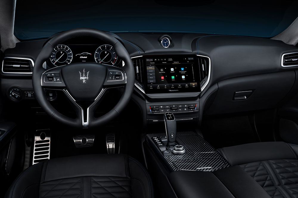 Habitacle del Maserati Ghibli Hybrid