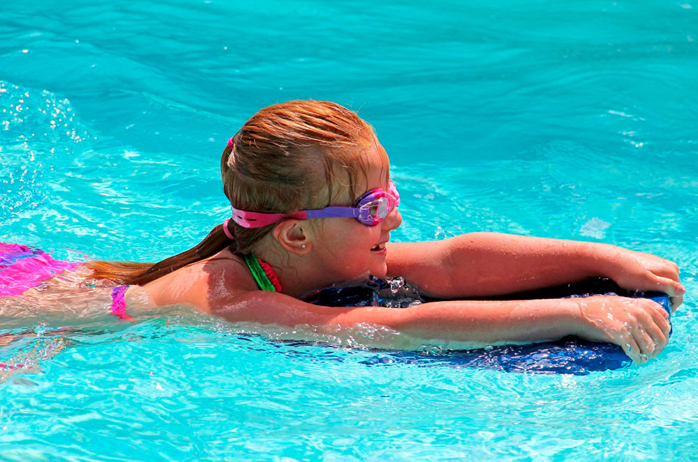 Piscina colònia d'estiu