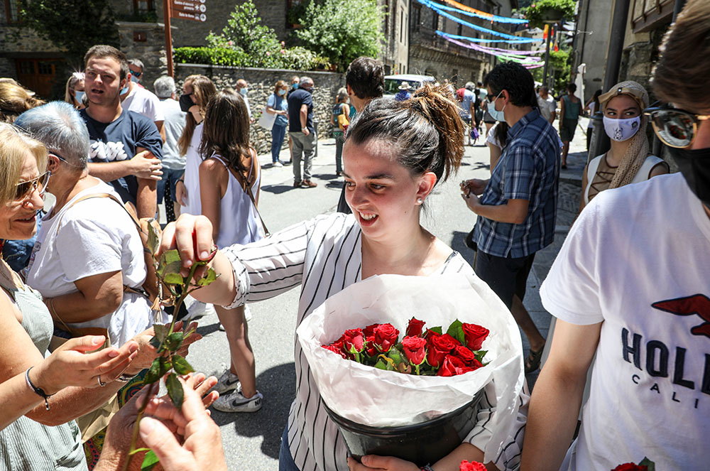 Lliurament de Roses al Roser d’Ordino