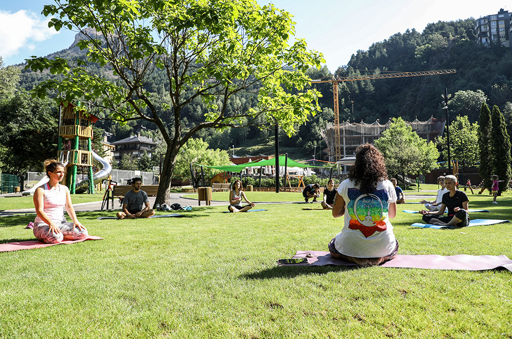Sessió de ioga Roser de la Massana