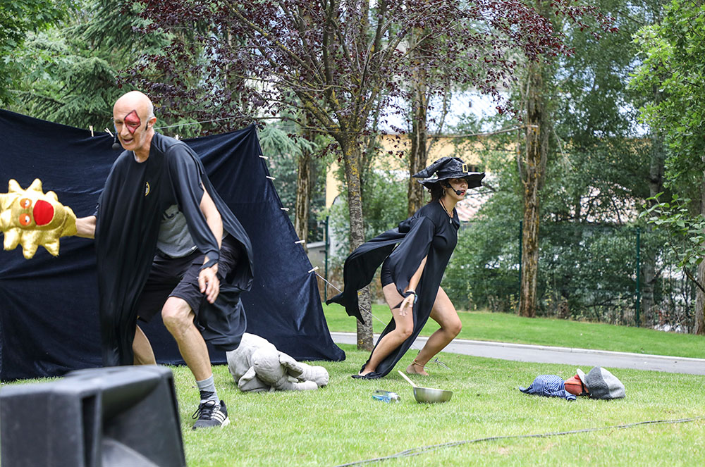 Espectacle de titelles al Roser de la Massana