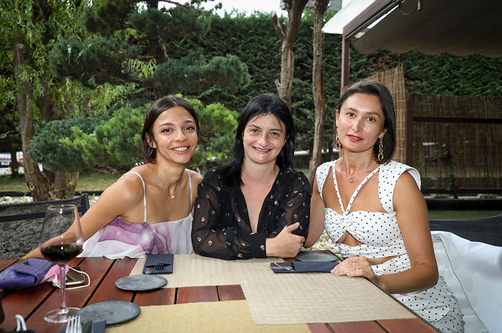 Margarita, Carmen i Katya Muir a Buda Gastro