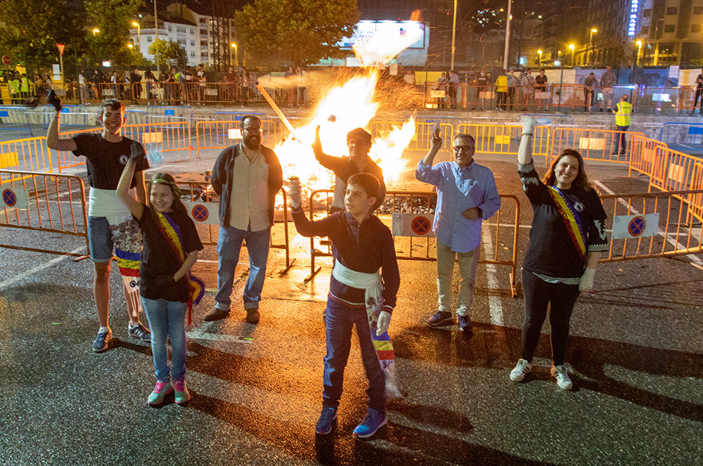 Celebració de la revetlla de Sant Joan