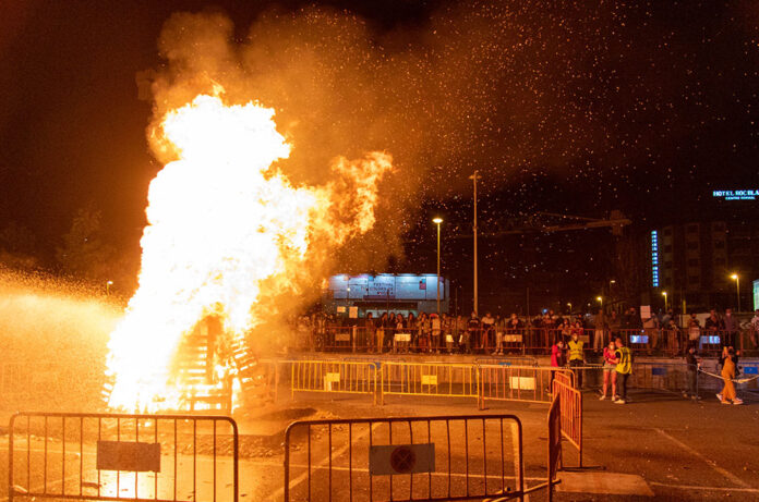 Celebració de la revetlla de Sant Joan