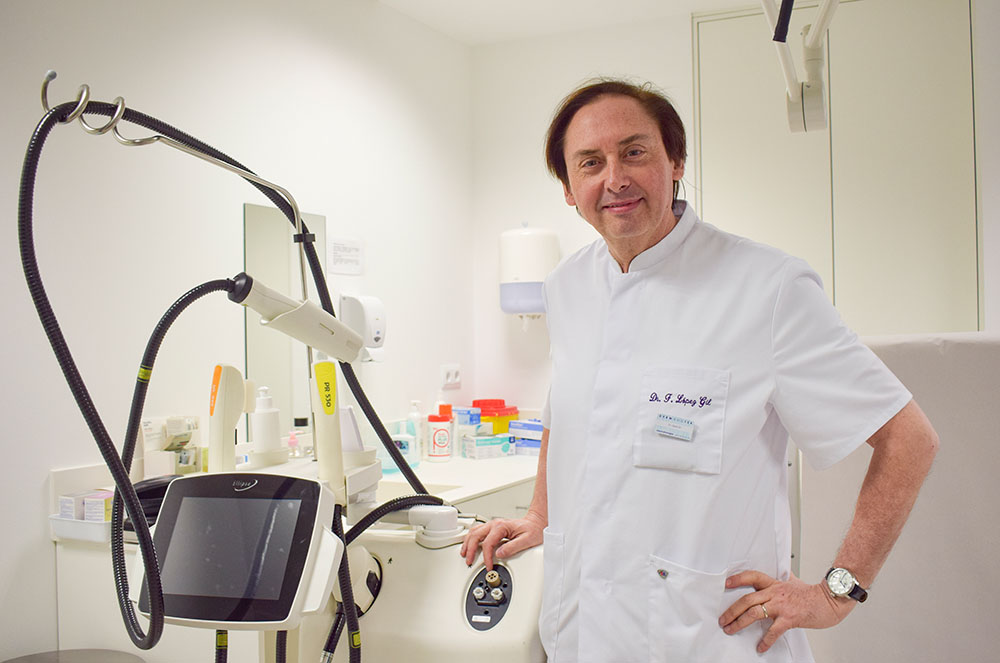 Doctor Francesc López Gil, dermatòleg i director de la Cínica Dermandtek