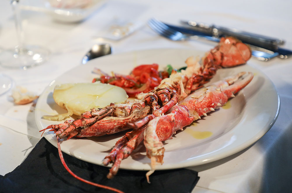 Plat de llamàntol al Buda Gastro