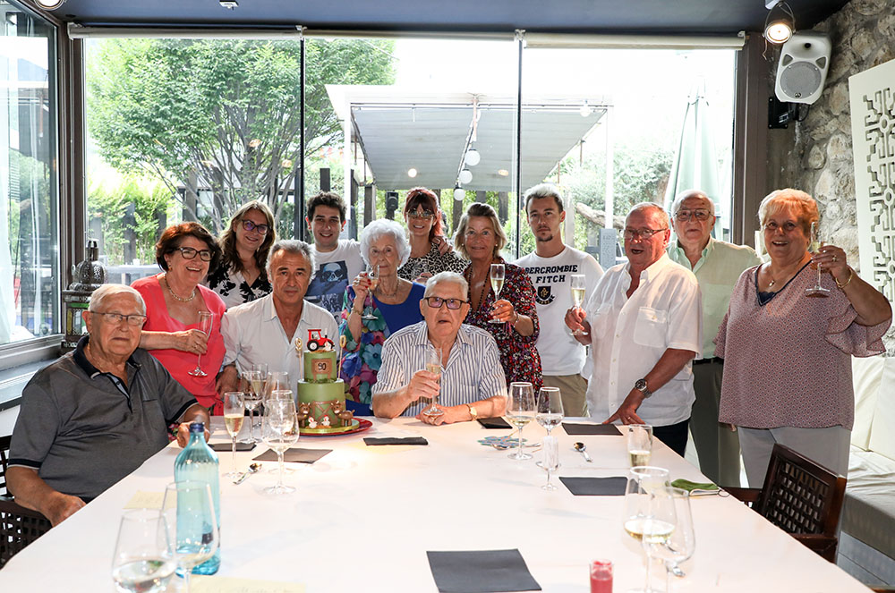 Família i amics de Josep María Loan