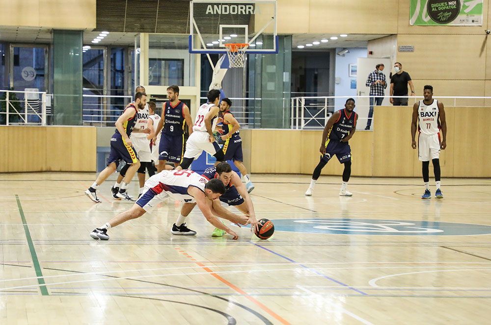 Partit entre morabanc andorra i baxi manresa