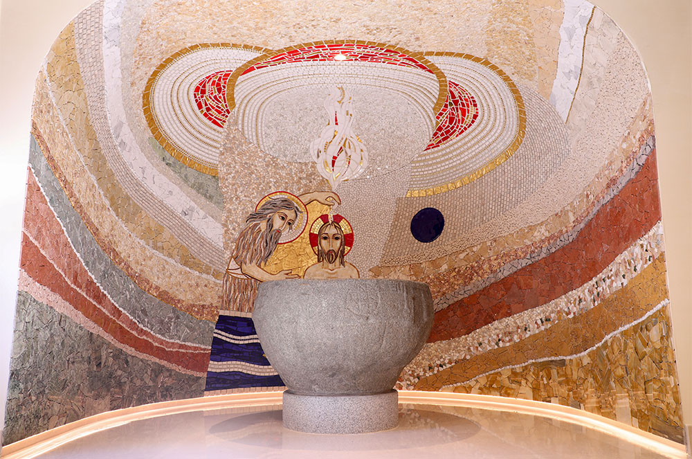 Baptisteri de l'Església de Sant Julià i Sant Germà