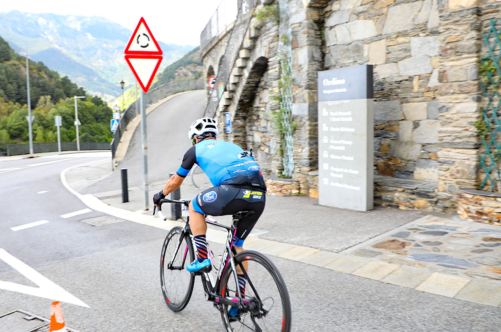 Ciclista Campionat d’Andorra de Contrarellotge Individual