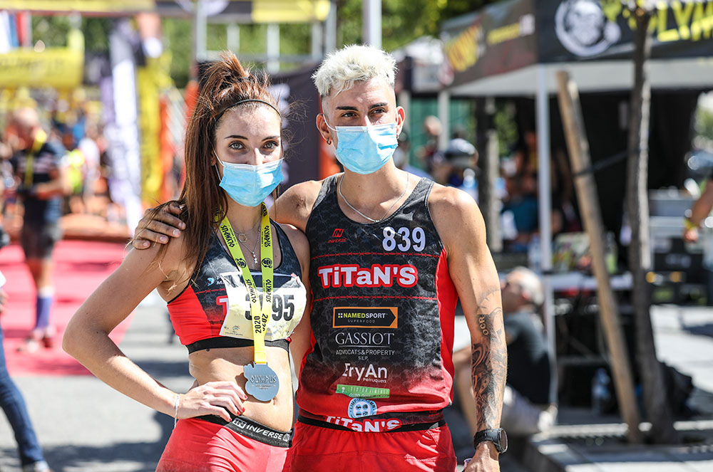 Competidors de la cursa Olympus Race